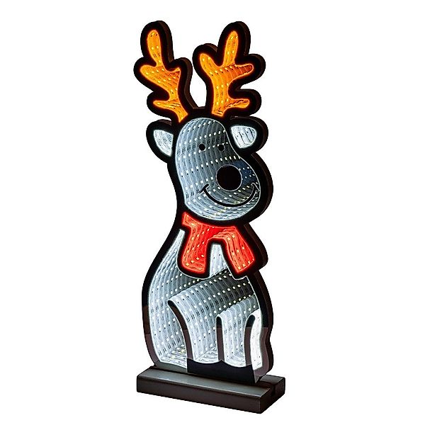 Star-Max LED Fensterbild 36031 LED-Elch mit günstig online kaufen