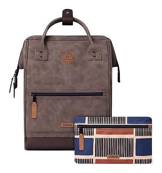 CABAIA Rucksack Vegan Nubuck Backpack (Set, günstig online kaufen
