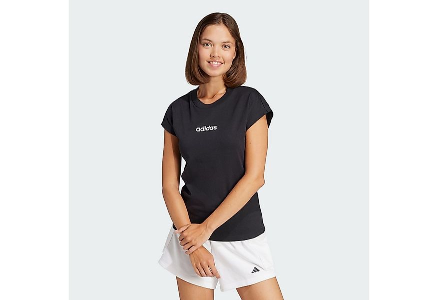 adidas Sportswear T-Shirt ESSENTIALS LINEAR COTTON T-SHIRT (1-tlg) günstig online kaufen