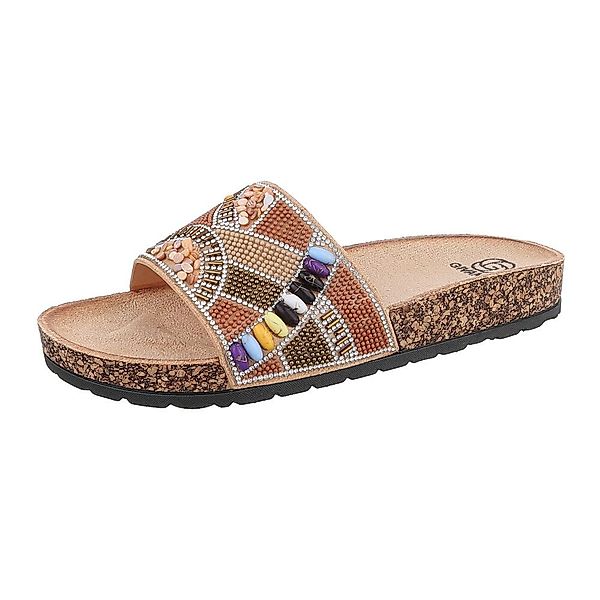 Ital-Design Damen Mules Freizeit Pantolette (86706232) günstig online kaufen