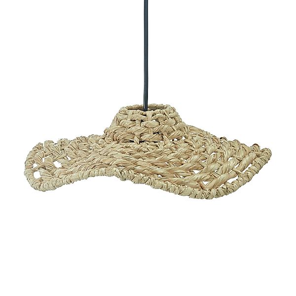 PR Home Tali Hängelampe, Raffia-Schirm Ø 30 cm günstig online kaufen