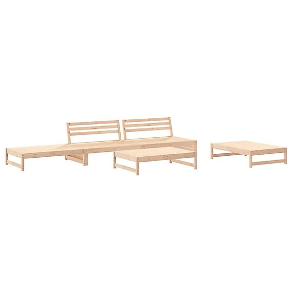 vidaXL 5-Tlg Garten-Lounge-Set Massivholz Kiefer 3186634 günstig online kaufen