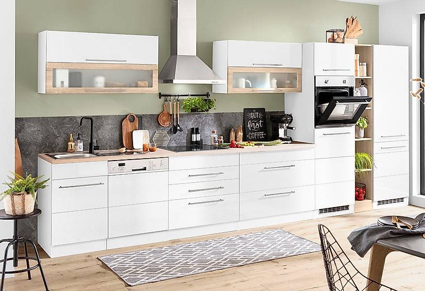 KOCHSTATION Küchenzeile »KS-Wien« Breite 440 cm, wahlweise mit E-Geräten un günstig online kaufen