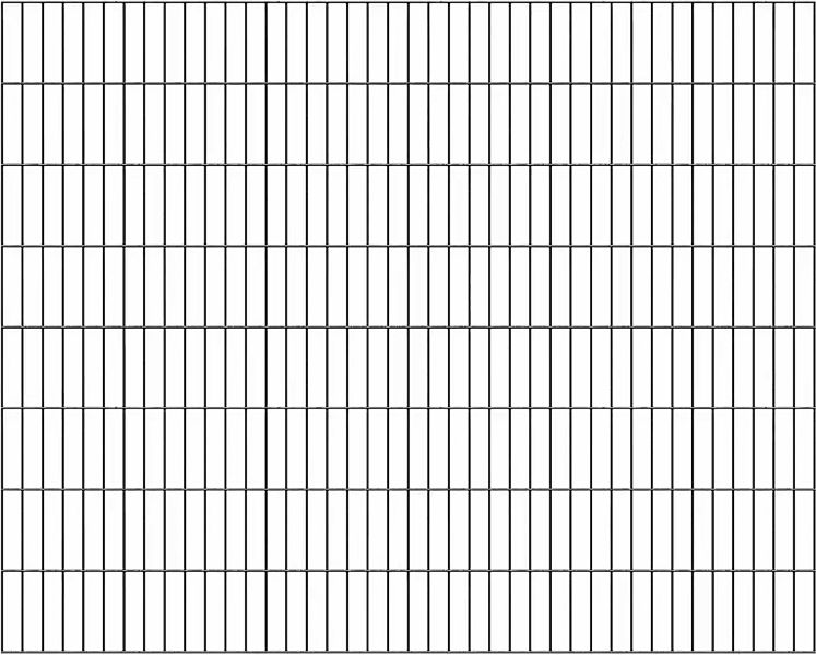 Alberts Doppelstabmattenzaun "Doppelstab-Gittermatte 6/5/6", LxH: 200x160 c günstig online kaufen