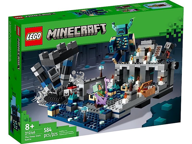 LEGO® LEGO® Minecraft 21246 Das Duell in der Finsternis Konstruktionsspiels günstig online kaufen