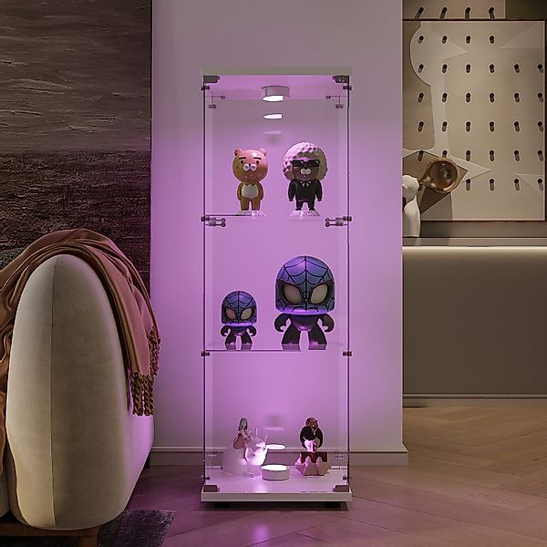 Furnishings Home Vitrine Glasvitrine stehend Standvitrine günstig online kaufen
