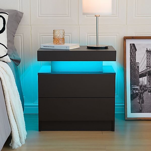 BlingBin Nachttisch LED Nachtschrank Nachtkommode mit günstig online kaufen