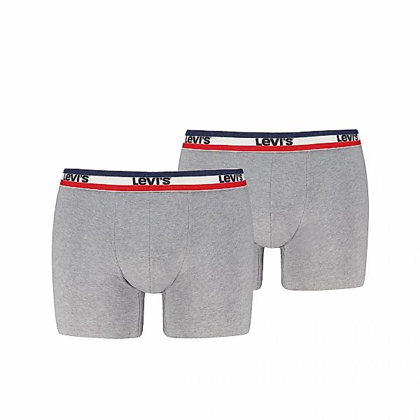 Levis Boxershorts "LEVIS MEN REPEAT SPW LOGO BOXER BRIEF" 2er Pack, ohne Ei günstig online kaufen