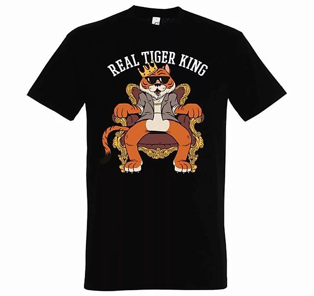 Youth Designz T-Shirt Real Tiger King Herren Shirt mit trendigem Frontprint günstig online kaufen