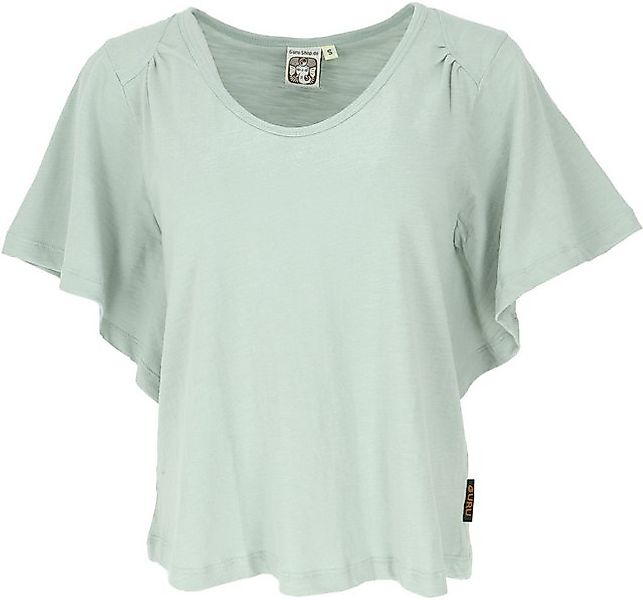 Guru-Shop T-Shirt Yoga -T-Shirt aus Bio-Baumwolle, lockeres Basic.. alterna günstig online kaufen