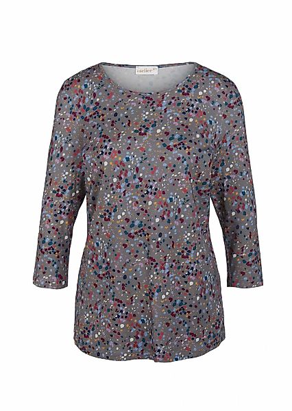 GOLDNER Print-Shirt "Kombinierfreundlich gemustertes Shirt" günstig online kaufen