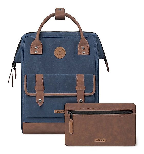 CABAIA Rucksack Waxed Cotton Backpack (Set, 3-tlg) günstig online kaufen