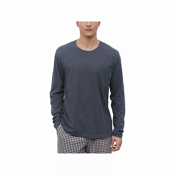 Schiesser Rundhalsshirt dunkel-blau (1-tlg) günstig online kaufen