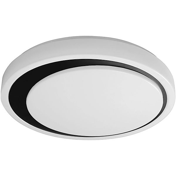 Ledvance Smart+ WiFi Deckenleuchte Orbis Moon Weiß-Schwarz Ø 48 cm Tunable günstig online kaufen