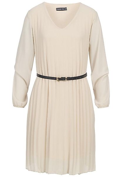 CLOUD 5IVE Shirtkleid CLOUD 5IVE Cloud 5ive Pleated Dress with belt (1-tlg) günstig online kaufen