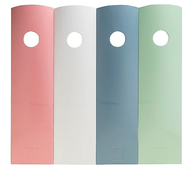 EXACOMPTA Aufbewahrungsbox Set mit 4 Stehsammlern Mag-Cube AutentiK Farben günstig online kaufen