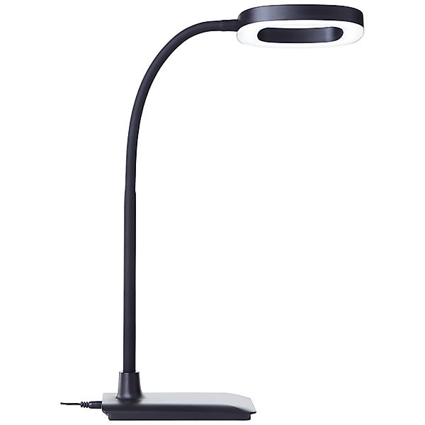 Brilliant LED-Schreibtischlampe Maskat Schwarz 43 cm günstig online kaufen