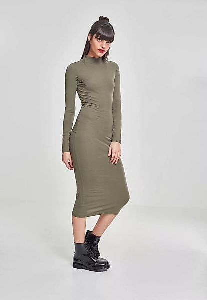 URBAN CLASSICS Jerseykleid "Damen Ladies Turtleneck L/S Dress", (1 tlg.) günstig online kaufen