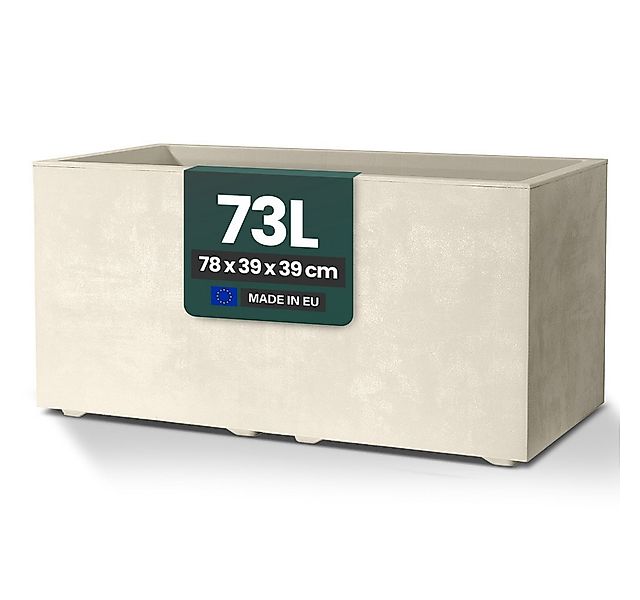 Kreher Blumenkasten Millennium in Naturstein Optik verschiedenen Ausführung günstig online kaufen