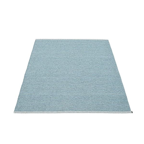 pappelina - Mono Teppich 140 x 200 cm - blauer nebel, taubenblau/wendbar/Lx günstig online kaufen