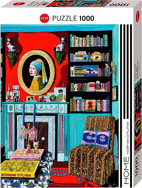 HEYE Puzzle Room With Vermeer / Home, 1000 Puzzleteile, Made in Germany günstig online kaufen