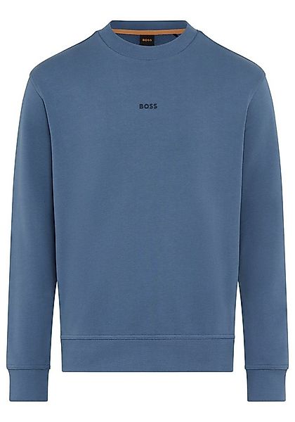 BOSS ORANGE Sweatshirt WeSmallcrew mit Logo auf der Brust günstig online kaufen