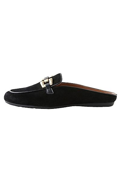 Next Forever Comfort® Leder-Loafer mit Metalldetail Mules (1-tlg) günstig online kaufen