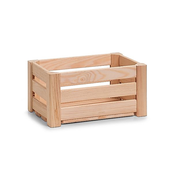 Zeller Present Aufbewahrungsbox "Leisten, Kiefer", natürliches Holz, vielse günstig online kaufen