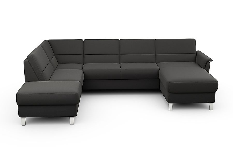 sit&more Wohnlandschaft "Palmera U-Form, B: 308 cm" optional Bettfunktion & günstig online kaufen
