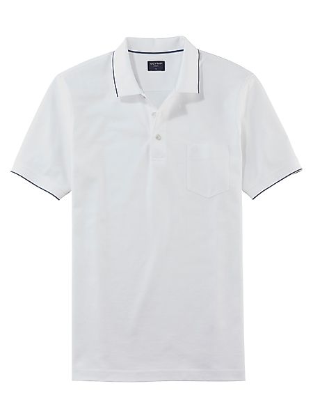 OLYMP Poloshirt Casual mit Kontrastkanten günstig online kaufen