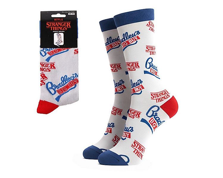 Stranger things Socken Erwachsene Baumwollsocken Komfort (Einheitsgröße) 38 günstig online kaufen