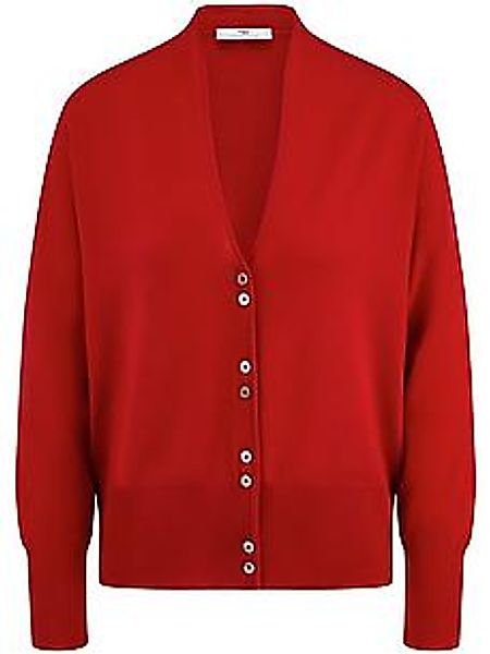 Strickjacke Peter Hahn rot günstig online kaufen