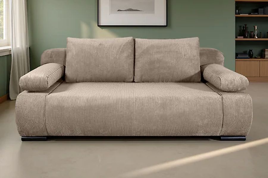 COLLECTION AB Schlafsofa »Moritz« mit Bettfunktion und Bettkasten, komforta günstig online kaufen