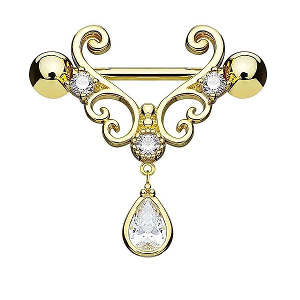 Taffstyle Intimpiercing Intim Brustpiercing Schild Tribal günstig online kaufen