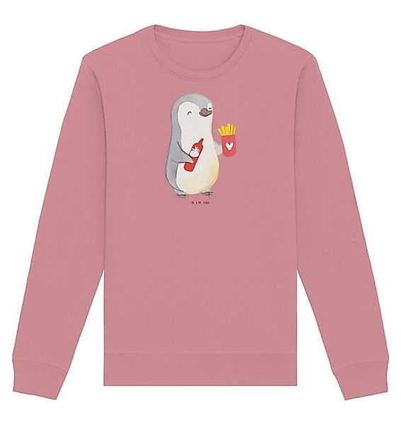 Mr. & Mrs. Panda Longpullover Größe M Pinguin Pommes - Canyon Pink - Gesche günstig online kaufen