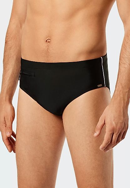 Schiesser Badeslip ""Nautical Casual"", mit extra flacher Reißverschlusstas günstig online kaufen