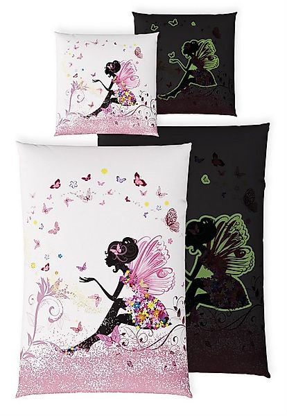 Carpe Sonno Kinderbettwäsche 135x200 Bettwäsche Kinder Mädchen Baumwolle Ro günstig online kaufen