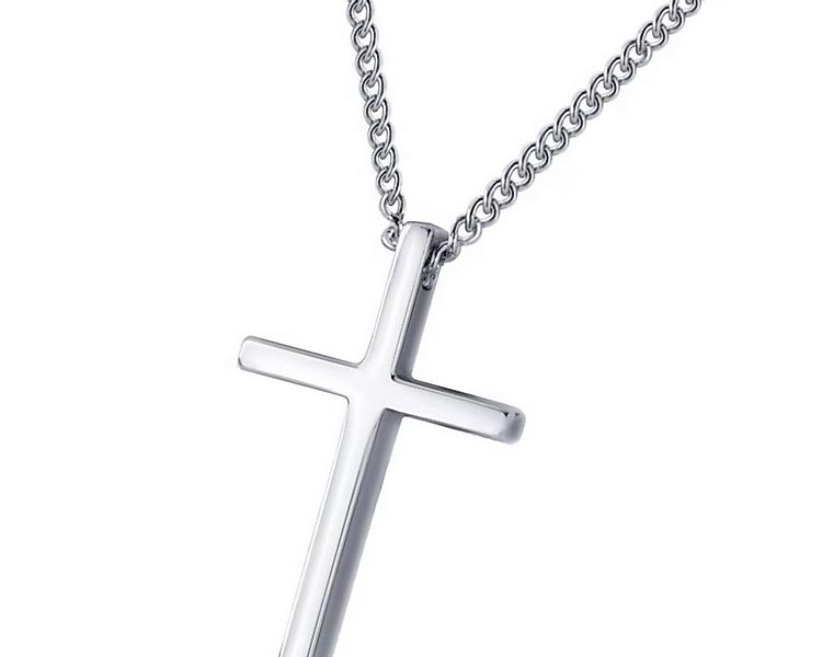 ELLAWIL Kreuzkette Kette mit Kreuz Anhänger Kreuzanhänger Silberkette Damen günstig online kaufen