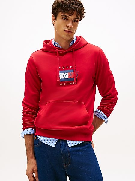Tommy Hilfiger Kapuzensweatshirt LINEAR FLAG GRAPHIC günstig online kaufen