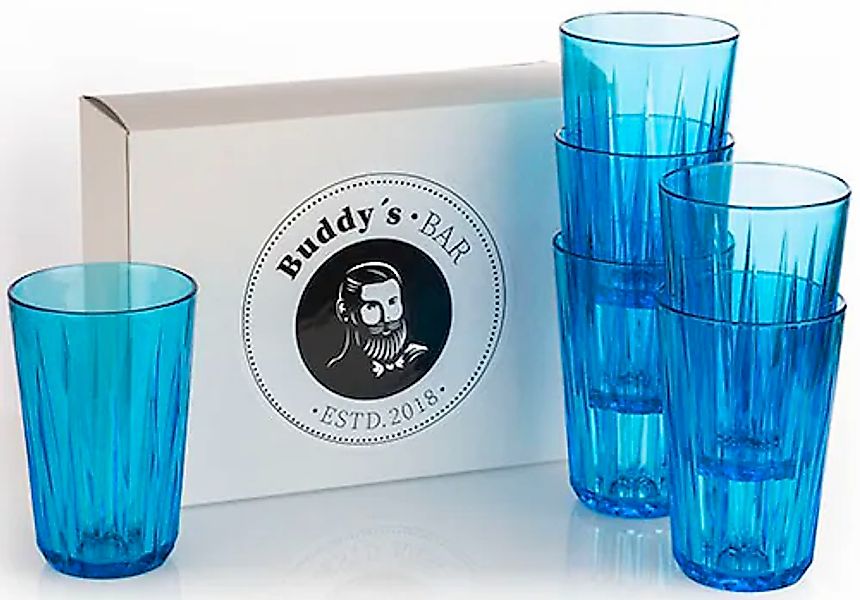 Buddy's Becher, (Set, 6 tlg.), 300 ml, 6-teilig günstig online kaufen