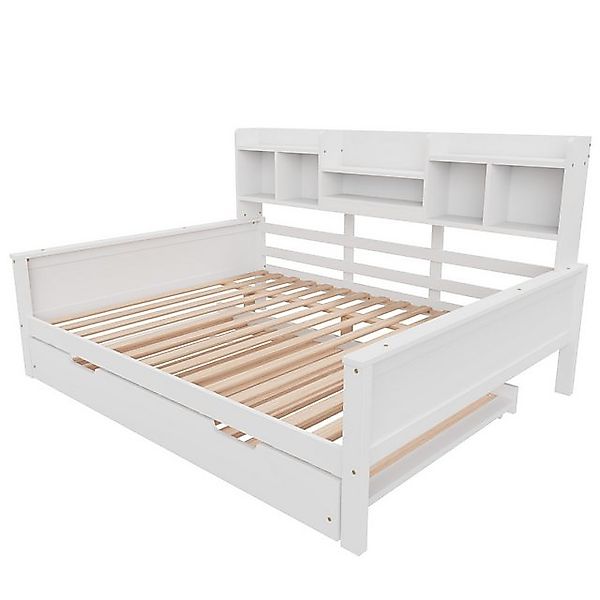 STILVORA Schlafsofa 140×200 Jugendbett mit Stauraum & Lattenrost,Bettgestel günstig online kaufen