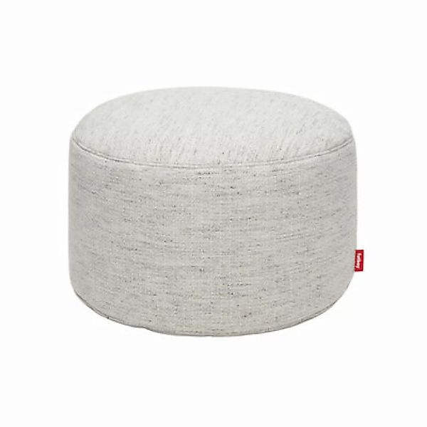 Sitzkissen Point Large Mingle textil weiß beige / Ø 70 cm - Bouclé-Stoff - günstig online kaufen