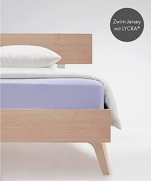 fleuresse Spannbettlaken Comfort Jerseyspannlaken, 96% Baumwolle, günstig online kaufen