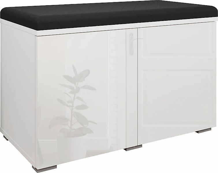 INOSIGN Sitzbank "Paris" inkl. Sitzkissen, moderne Truhenbank B/T/H 70x35x4 günstig online kaufen