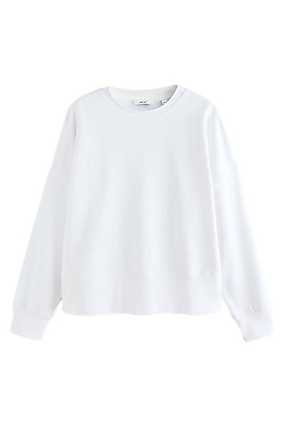 Next Sweater Sweatshirts mit fransigem Saum günstig online kaufen