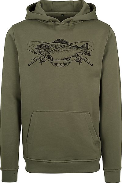 Baddery Kapuzenpullover Angler Hoodie: "The Reel günstig online kaufen