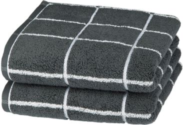 ROSS Handtücher Cashmere Überkaro, Frottier (2-St), günstig online kaufen