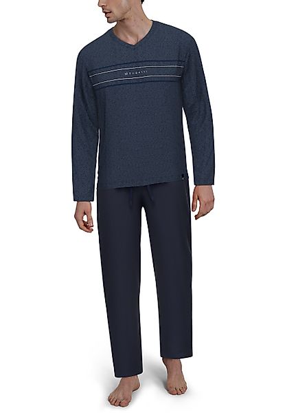 bugatti Pyjama BUGATTI Herren Pyjama blau günstig online kaufen