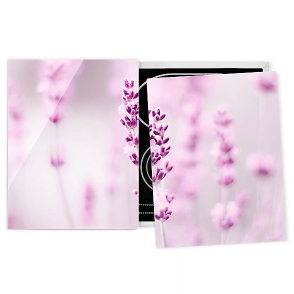 Herdabdeckplatte Zartvioletter Lavendel günstig online kaufen