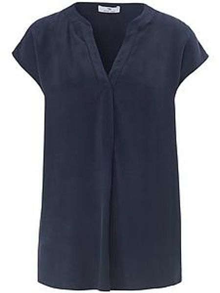 Bluse Peter Hahn blau günstig online kaufen